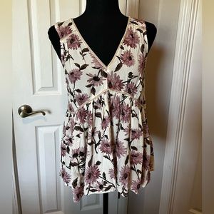 American Eagle Floral Tank Top